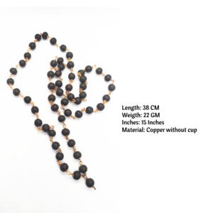 Copper Karungali mala without cup 8MM