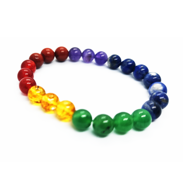 7 CHAKRA NATURAL BRACELETs