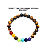 TIGER EYE WITH 7 CHAKRA REGULAR BRACELETs