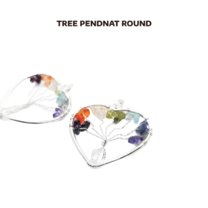 Buy TREE PENDNAT ROUND keychain