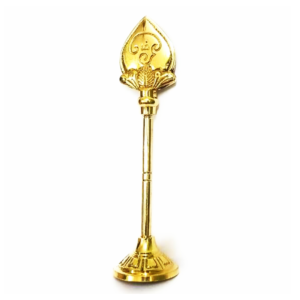 Brass Traditional Lord Murugan Stand Vel Decorative Showpiece