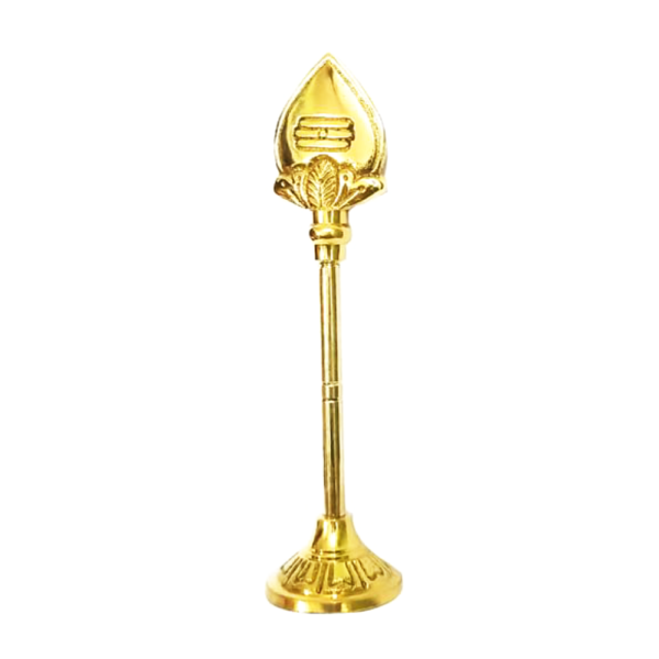 Traders Brass Traditional Lord Murugan Stand Vel