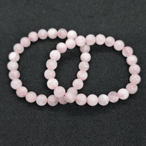 Original Rose Quartz Crystal Bracelet Stone of Love