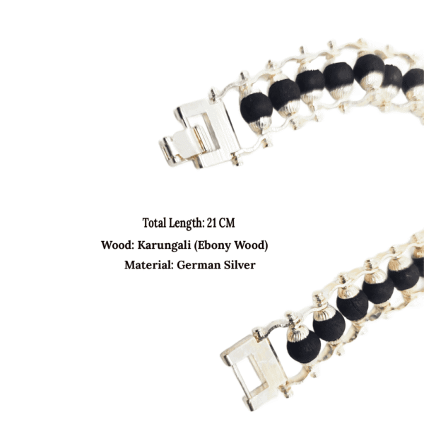 Karungali braclets german silver
