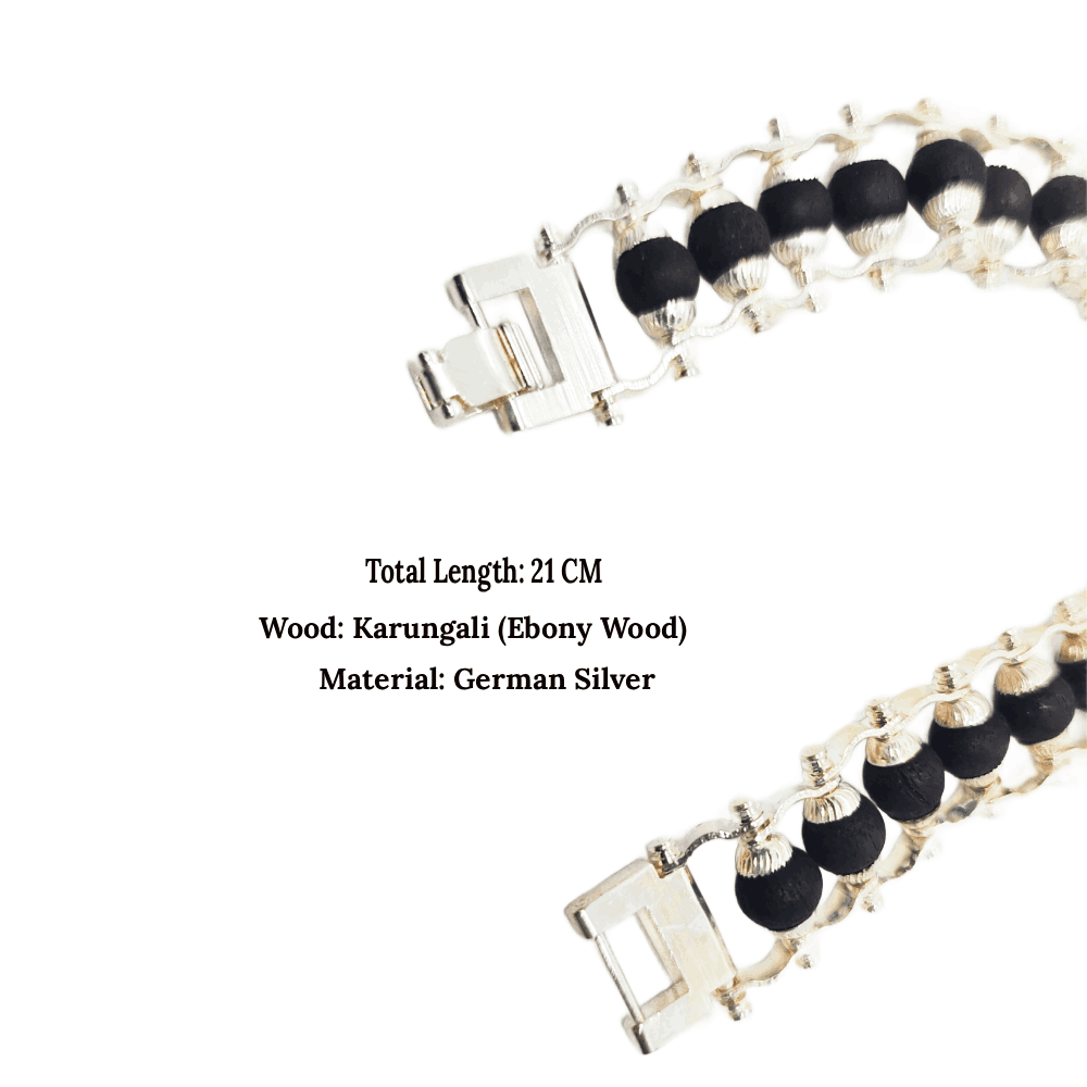 Karungali braclets german silver Karungali braclets german silver