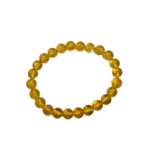 Citrine Crystal Bead Bracelet 8MM