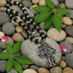 Original karungali german silver mala with narasimar dollar