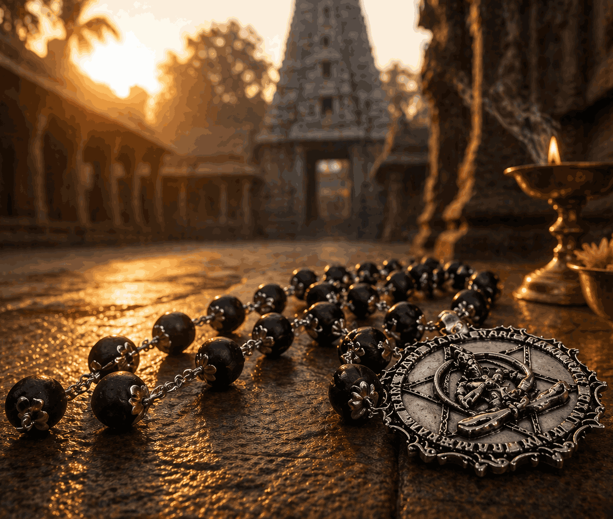 Original Kesari Nandan Hanuman Karungali Mala 8MM